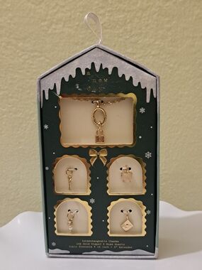 a new day Gold-Dipped Interchangeable Charm Necklace Set